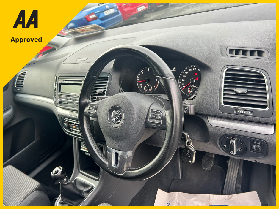 2011 Volkswagen Sharan 2011 VW SHARAN 7 SEATER 2.0TDI CL NEW NCT €8,950