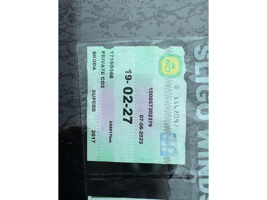 2017 Skoda Superb SPORTLINE  2.0 TDI 150BHP 4DR €14,950