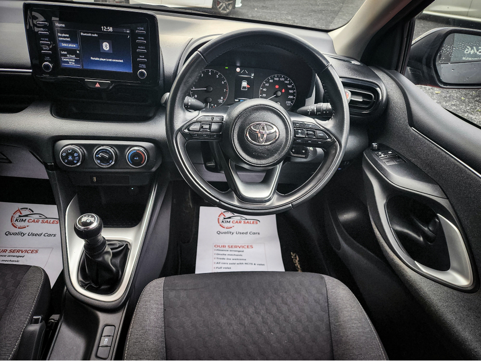 2022 Toyota Yaris 1.0 LUNA 4DR 1 Year Warranty €14,250