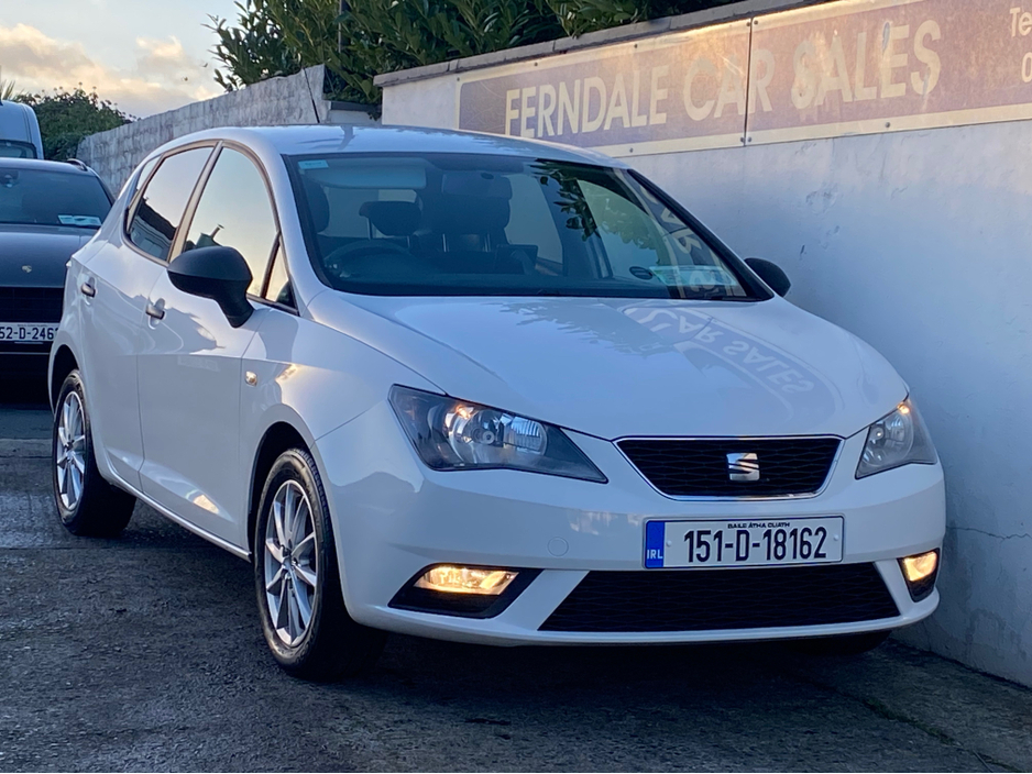 2015 SEAT Ibiza 1.2 70HP SE 5Dr Tax 5/26 Nct 8/26 Ideal First Car €7,945
