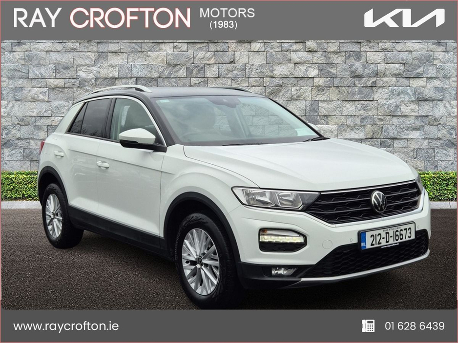 2021 Volkswagen T-Roc 1.0 TSI 110bhp Design €23,950