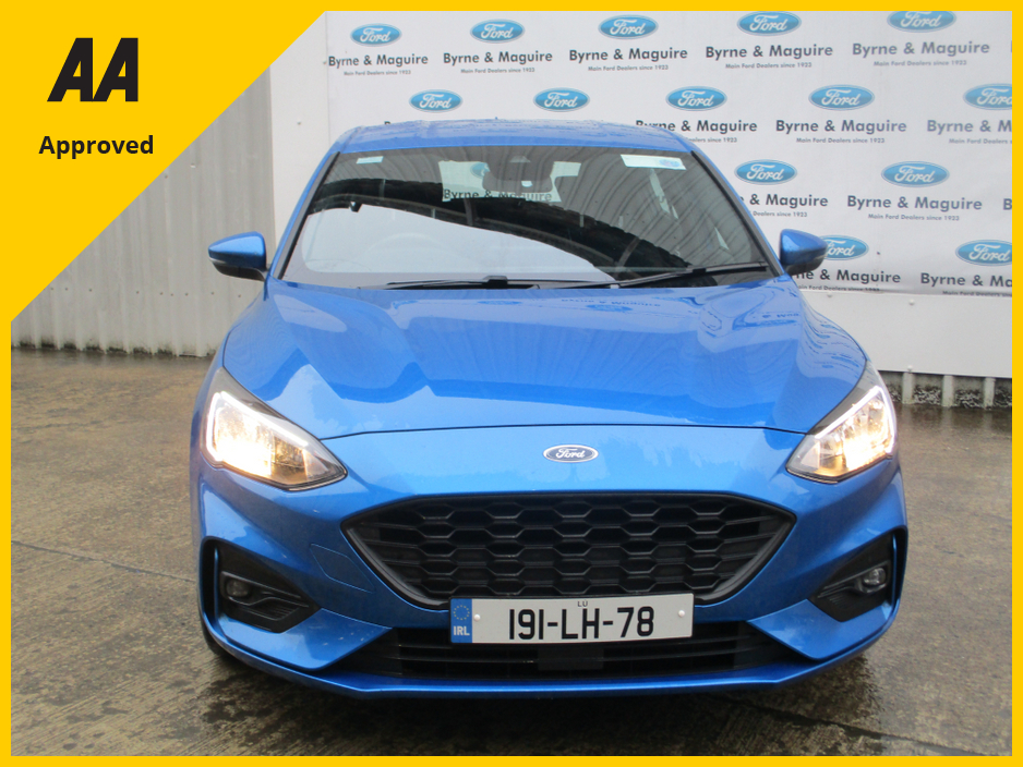 2019 Ford Focus ST-LINE 1.0 ECOBOOST WITH A LONG NCT TEST FULLY SERVICED AND READY TO GO €17,500