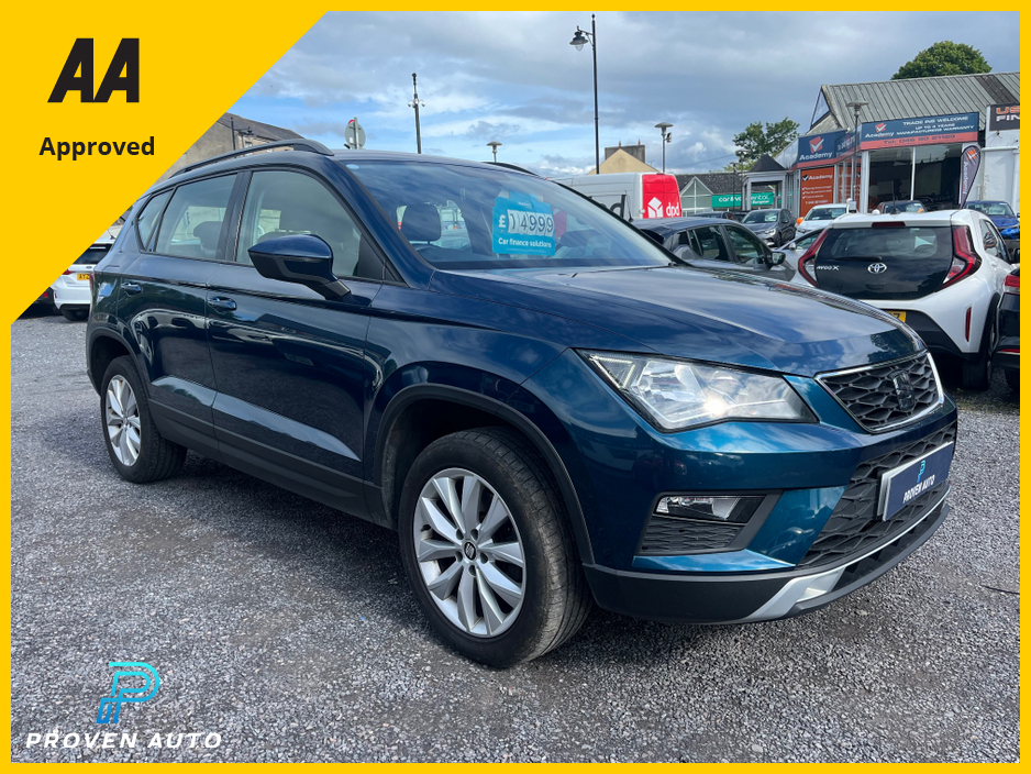 2017 SEAT Ateca SE ECOMOTIVE 1.0TSI *1 YEAR UNLIMITED MILEAGE WARRANTY* €11,499