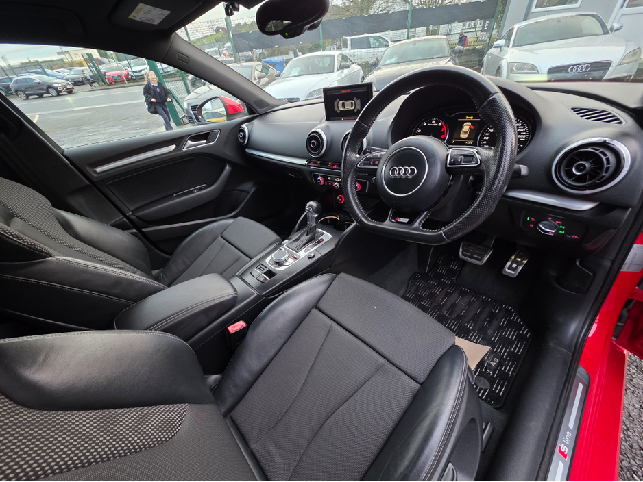 2015 Audi A3 Saloon 1.4 TSI S-LINE EDITION   REVERSING CAMERA / PARKING SENSORS - DRIVE MODE - LOW TAX BAND €16,450