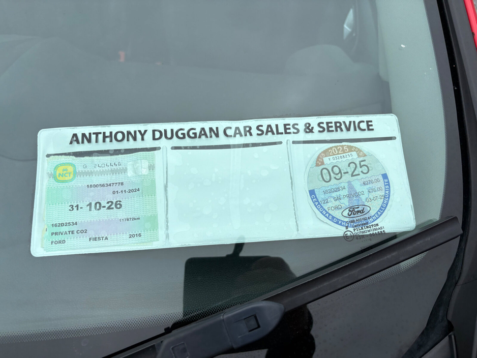 2016 Ford Fiesta 1.25 60PS Zetec €10,995