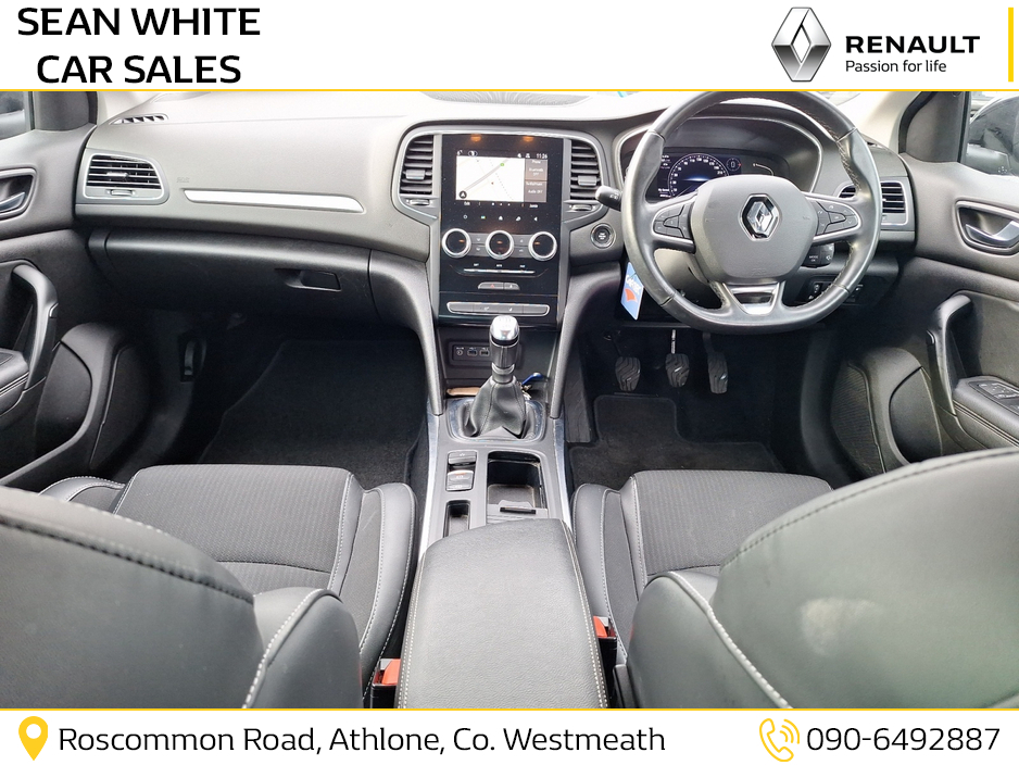 2021 Renault Megane ICONIC BLUE DCI 115 6DF 6DFULL 4DR €22,500