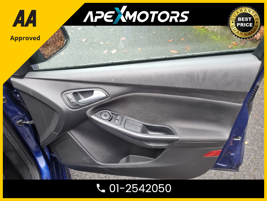 2018 Ford Focus FINANCE ARRANGED * ST-LINE 120PS 5DR * NEW NCT OCT-27 * ONE OWNER FROM NEW * IMMACULATE * STAMPED SERVICE HISTORY * AA APPROVED * 101 SAFETY CHECKLIST * HEATED SEATS * COLOUR REVERSE CAMERA * TOP-SPEC €12,449