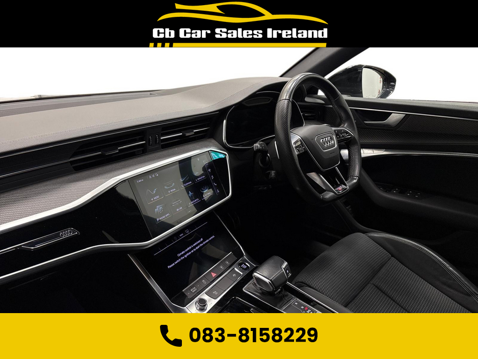 2021 Audi A6 2.0 TDI 40 Black Edition Estate 5dr Diesel S Tronic Euro 6 (s/s) (204 ps) 1 OWNER + VIRTUAL COCKPIT + REVERSE CAMERA + HEATED SEATS €42,750