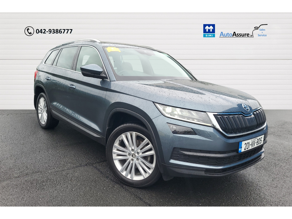 2020 Skoda Kodiaq 7S STYLE 2.0 TDI 150BHP DSG  *** Skoda Umbrella x 2 / Full Leather / Sat Nav / Reversing Camera *** €35,900