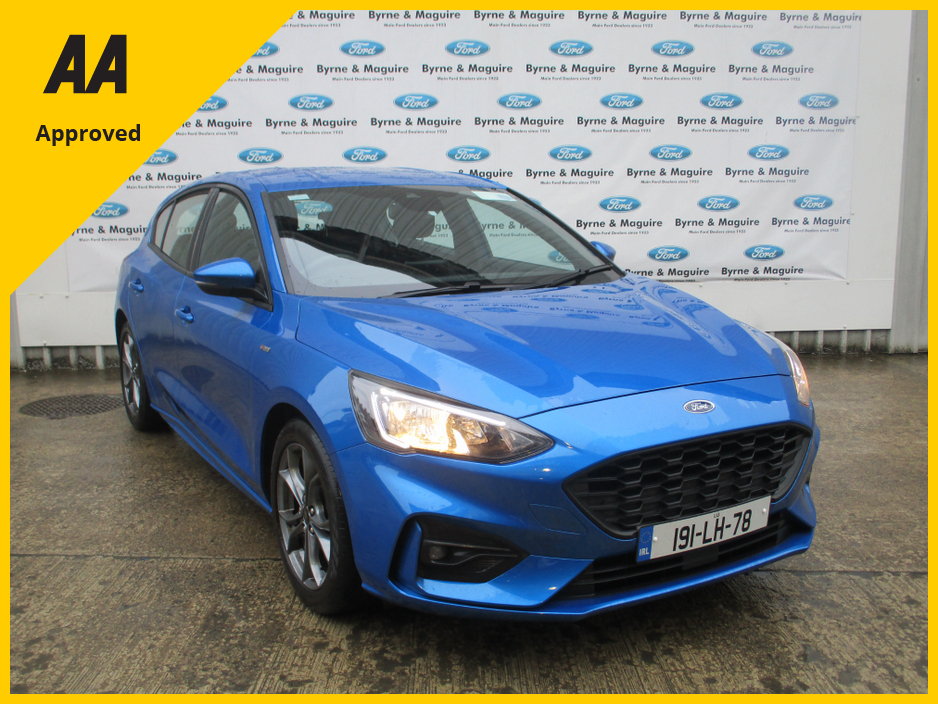 2019 Ford Focus ST-LINE 1.0 ECOBOOST WITH A LONG NCT TEST FULLY SERVICED AND READY TO GO €17,500