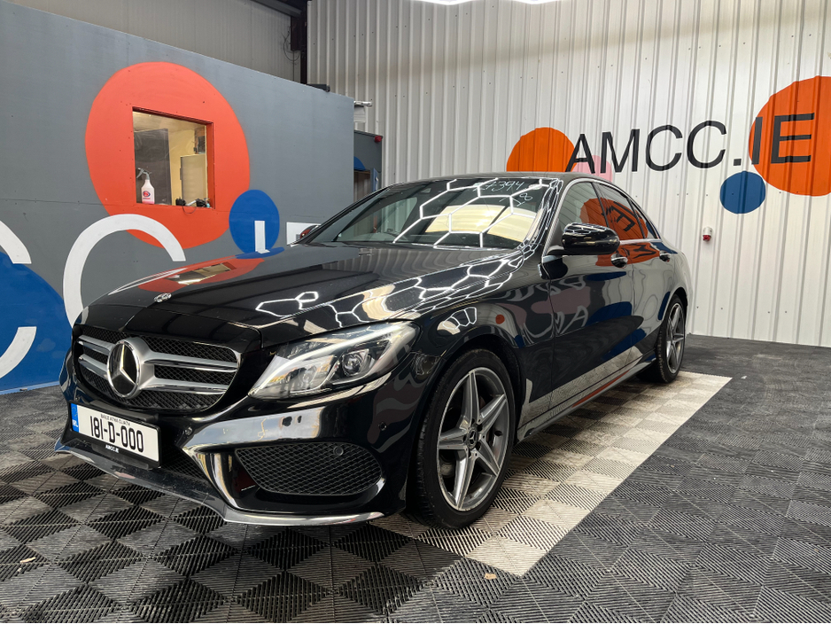 2019 Mercedes-Benz C Class 2018 MERCEDES-BENZ C220D C CLASS AUTOMATIC AMG-LINE LAUREUS EDITION 2.2 AUTOMATIC / REVERSE CAMERA / CRUISE CONTROL / PADDLE SHIFTERS / ELECTRIC MEMORY & HEATED SEATS €24,950