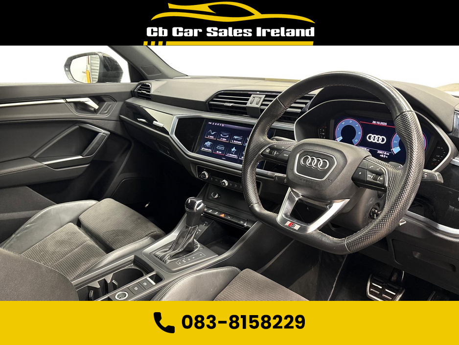2022 Audi Q3 S LNE BLK 40 TDI QUATTRO LINE EDITION BLACK €51,900