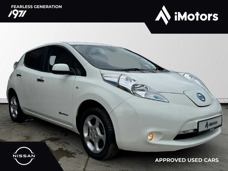 2017 Nissan Leaf Nissan Leaf 30kWh SV | Electric Hatchback | Cold Pack | Auto | White | Letterkenny €7,900
