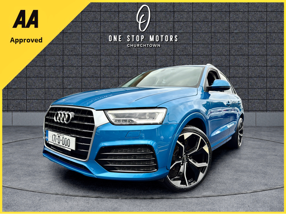 2017 Audi Q3 *S-LINE SPEC* AUTO / 76,000KM / AUTO / ELECTRIC BLUE COLOUR / 12MONTH WARRANTY €21,900