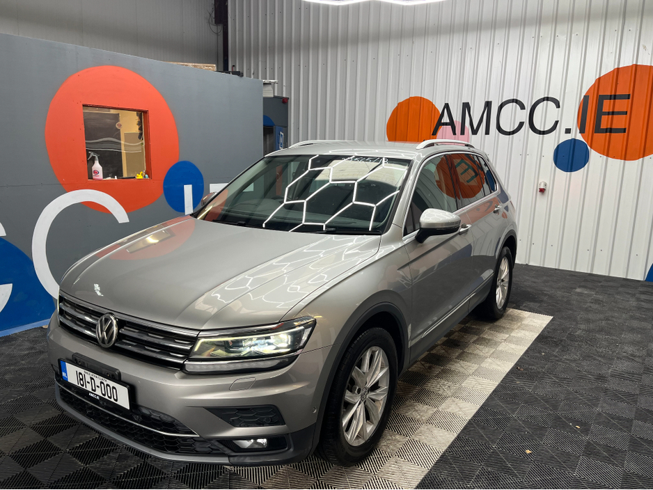 2018 Volkswagen Tiguan €23950! 2018 VOLKSWAGEN TIGUAN TDI 4MOTION HIGH LINE 2.0 AUTOMATIC / CRUISE CONTROL / 360° PARKING CAMERA / FRONT & REAR HEATED SEATS / PADDLE SHIFTERS €23,950
