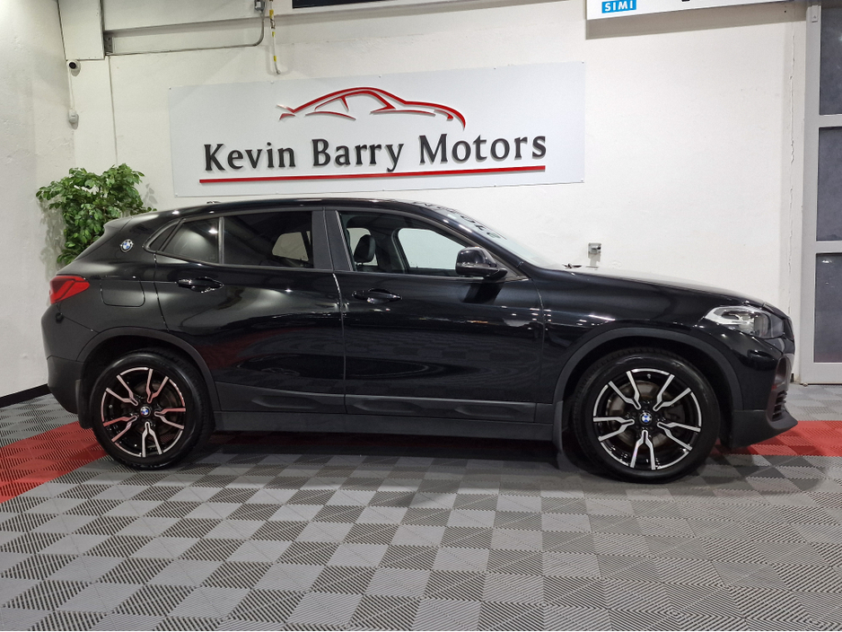 2019 BMW X2 X-DRIVE 20D SE AUTOMATIC **HIGH SPEC / 18" UPGRADED ALLOYS / CRUISE CONTROL / ELECTRIC BOOTLID / FULL BLACK LEATHER / HEADS UP DISPLAY / REVERSE CAMERA / SAT NAV / WIRELESS PHONE CHARGING** €22,900