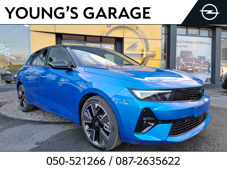 2025 Opel Astra ASTRA e    GS SPEC... Electric 54KW   418km range **NOW IN STOCK ** €27,950