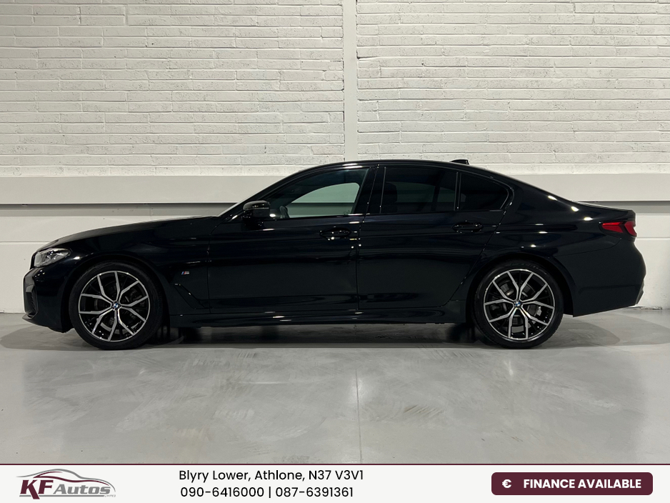 2022 BMW 5 Series 520d G30 LCI M Sport 2L Diesel 190bhp 4dr Auto - 222 Reg €42,995