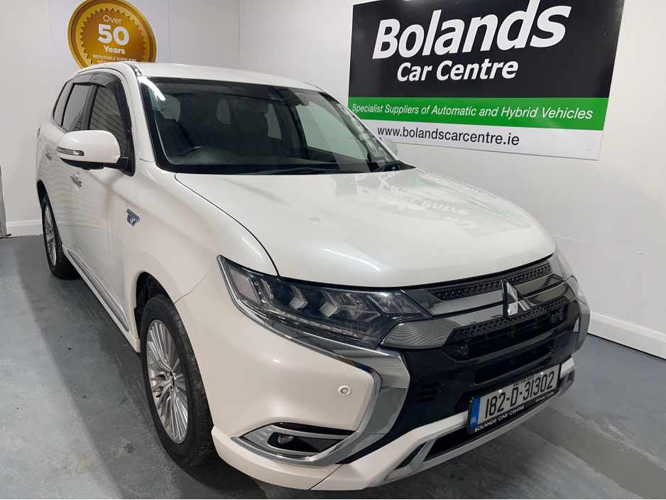 2018 Mitsubishi Outlander (Low Km's) HYBRID 2.4 PHEV AUTOMATIC 5DR MODEL  www.bolandscarcentre.ie €20,900