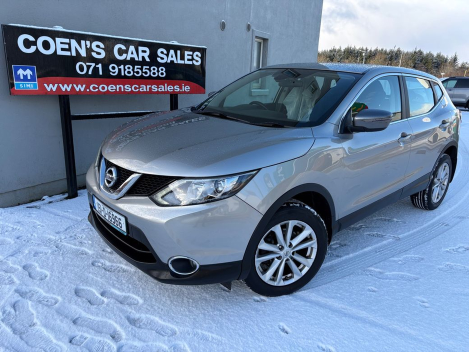 2015 Nissan Qashqai 1.2T 115 Petrol SV 92Km €10,990
