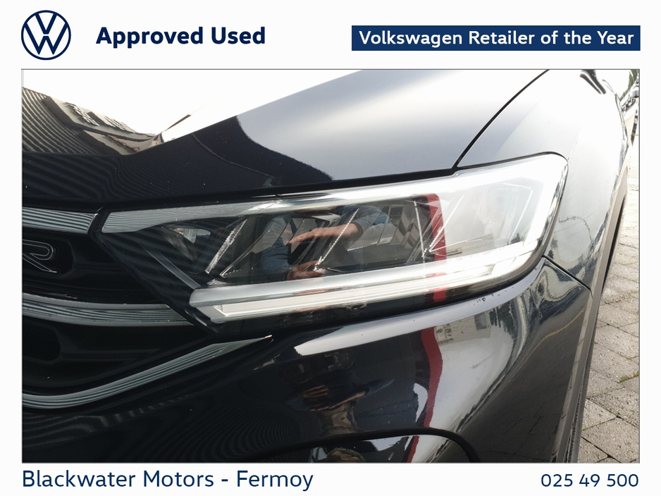 2023 Volkswagen T-Roc 2.0TDI 116BHP R-LINE WITH REAR VIEW CAMERA AND WINTER PACK €31,950