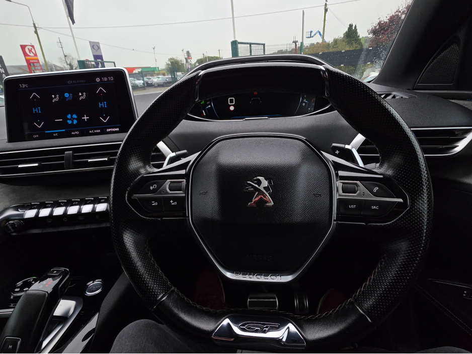 2018 Peugeot 5008 ( 182 REG ) GT LINE 7 SEATER  - DIGITAL DASH - CAMERA - ALLOYS -   CARPLAY ANDROID AUTO EU RADIO  PEARL WHITE €26,500