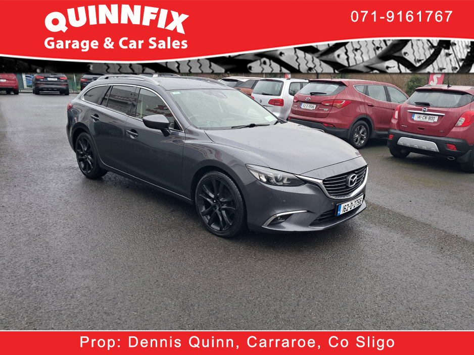 2016 Mazda Mazda6 2.2 D SKYACTIV-D SPORT NAV 150 150PS €6,650