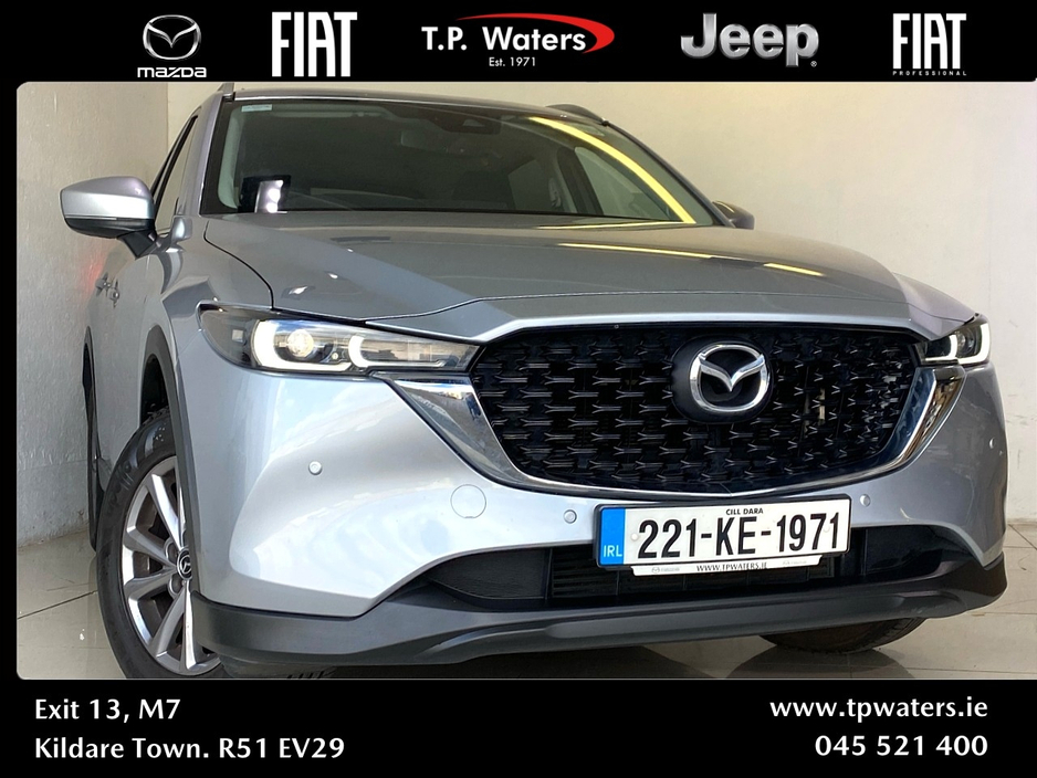2022 Mazda CX-5 2.2 - FULL TP WATERS MAZDA SERVICE HISTORY - CHROME ROOF RAILS - TAXED UNTIL MAY 2026 €28,895
