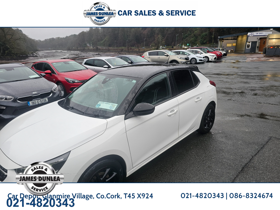 2023 Opel Corsa SPORT EDITION 1.2  SRI €18,950