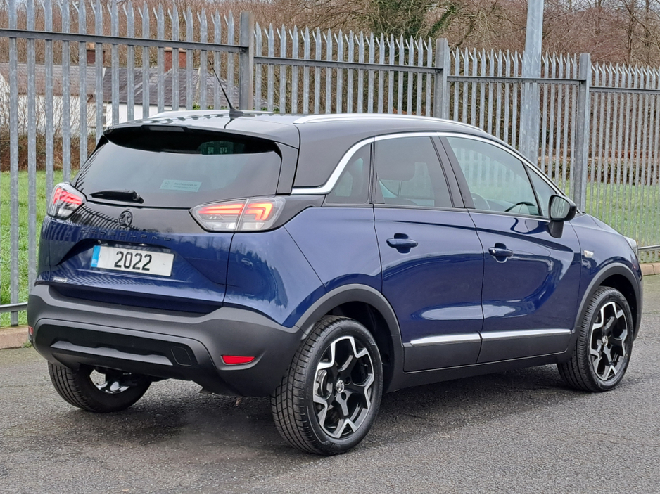 2022 Opel Crossland ULTIMATE 1.2TURBO 110BHP **LEATHER/SUEDE INTERIOR** €19,950
