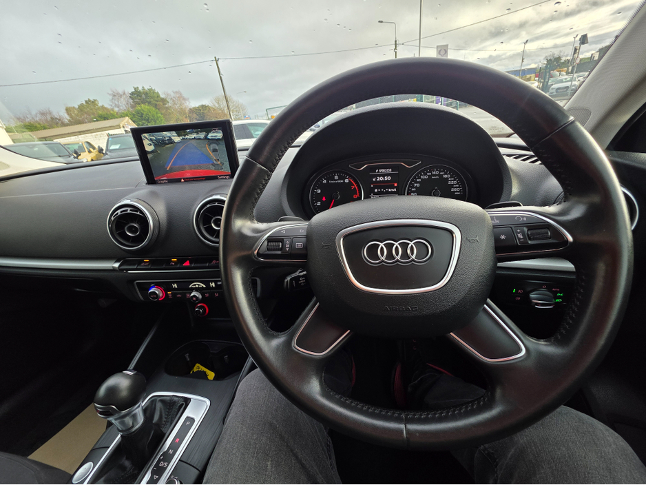 2014 Audi A3 Saloon ( 142 REG )1.4 TFSI SALOON PRIVACY GLASS REVERSING CAMERA - PARKING SENSORS ALLOYS - SIMI DEALER - LOW ROAD TAX BAND €14,950
