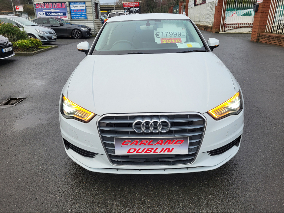 2016 Audi A3 Saloon (2yr warranty) 1.4 TFSI Automatic 8312 €17,999