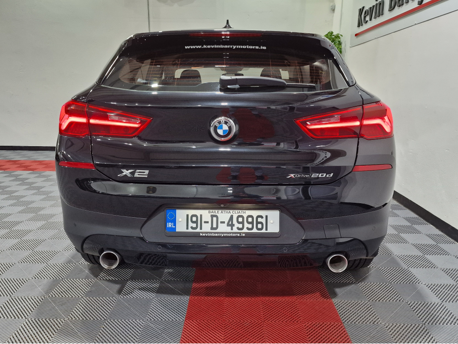 2019 BMW X2 X-DRIVE 20D SE AUTOMATIC **HIGH SPEC / 18" UPGRADED ALLOYS / CRUISE CONTROL / ELECTRIC BOOTLID / FULL BLACK LEATHER / HEADS UP DISPLAY / REVERSE CAMERA / SAT NAV / WIRELESS PHONE CHARGING** €22,900