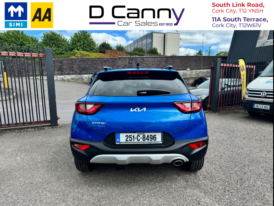 2025 Kia Stonic 1.0 K2 Petrol manual Kia Warranty Till January 2032 €23,995