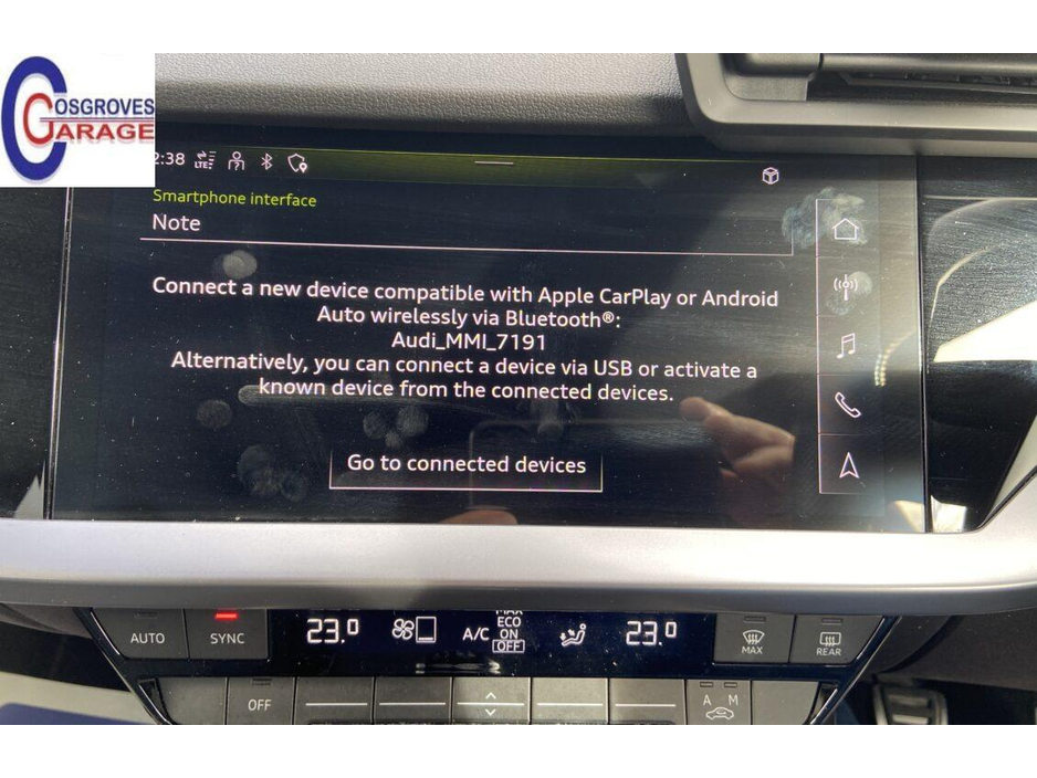 2023 Audi A3 S LINE 30 TFSI SPORTBACK €32,950