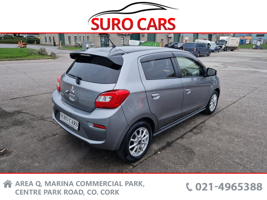 2019 Mitsubishi Mirage 1.2 Petrol Automatic Black Edition €9,890