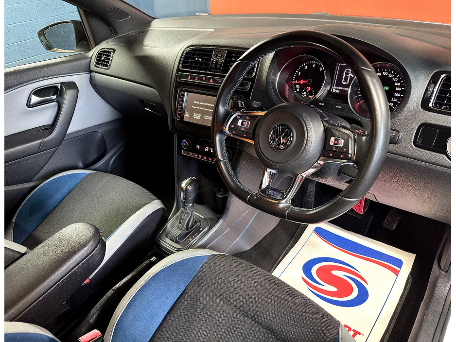 2016 Volkswagen Polo 1.4 TSI 5DR 150HP BlueGT DSG €13,850