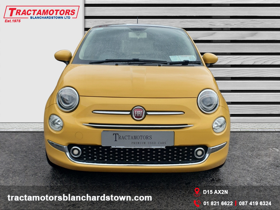 2016 Fiat 500 1.2 LOUNGE 69BHP 3DR €8,699