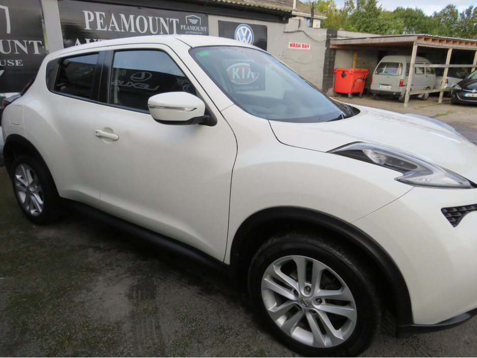 2016 Nissan Juke 1.5 DSL 5DR SPORT SV MODEL IN WHITE €6,999