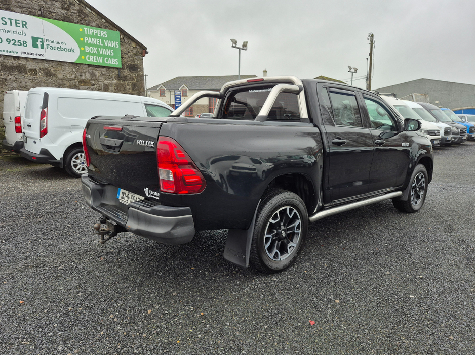 2018 Toyota Hilux 2.4 D-4D ACTIVE DC 4WD 14 148HP 4DR €21,950