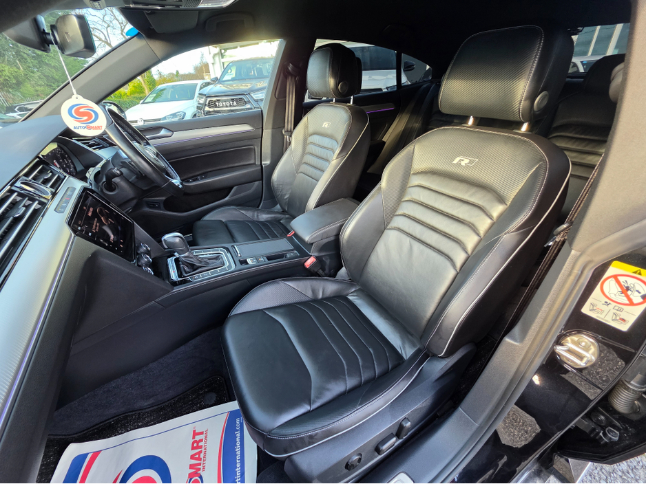 2018 Volkswagen Arteon 2.0 TSI R LINE EDITION 280BHP VIRTUAL DASH FULL LEATHER HEATED ELECTRIC SEATS SAT NAV CARPLAY ANDROID AUTO BLIND SPORT PARKING SENSORS SELF PARKING ASSIST 360 CAMERA €28,500