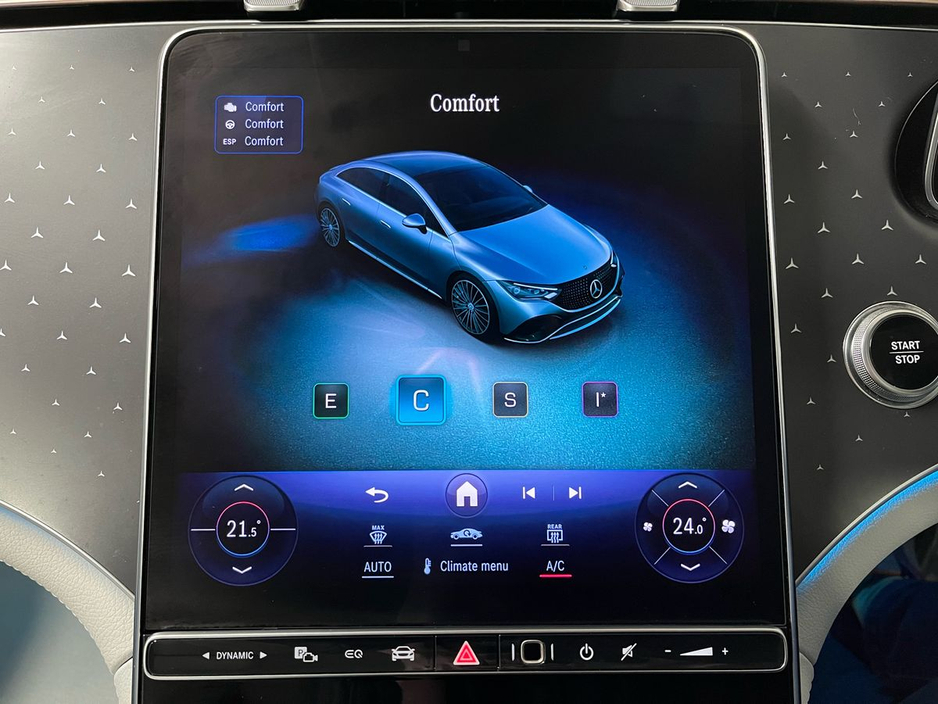 2024 Mercedes-Benz EQE 300 - 19 Inch Alloys - Reversing Camera - Ambient Lighting - Sat Nav - Climate Control - Heated Seats - Keyless Start - Apple CarPlay/Android Auto - €69,950 or €70,900 with Supagard Vehicle Protection €62,950