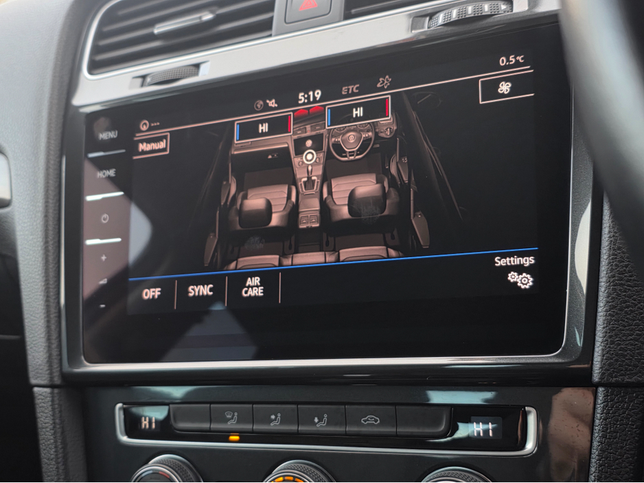 2019 Volkswagen Golf 1.2 TSI COMFORTLINE VIRTUAL COCKPIT - NAVIGATION -CARPLAY ANDROID AUTO - REVERSING CAMERA - LOW ROAD TAX BAND €18,750