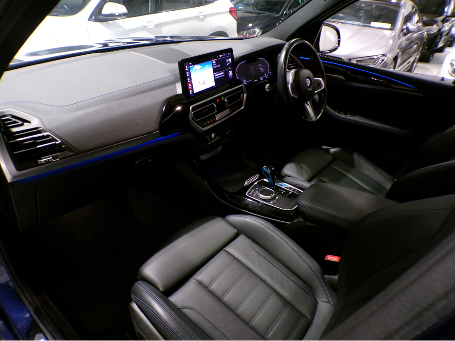 2022 BMW iX3 *222*18,000 MILES*BMW IX3 M-SPORT 210KW 80KWH EV AUTOMATIC**FULL SERVICE HISTORY*FULL BATTERY HEALTH CERTIFICATE*M-SPORT PACK*2 CHARGER*1 OWNER*FANTASTIC CONDITION SPEC Bluetooth,Apple car-play, €37,900