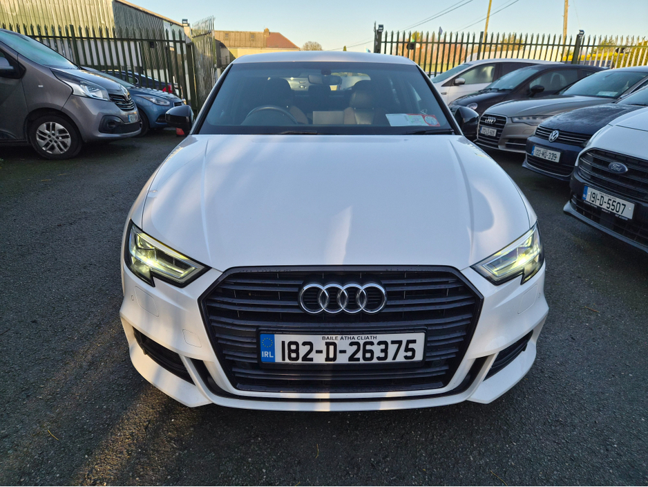 2018 Audi A3 1.5 S LINE BLACK EDITION TFS TFSI 4DR €21,995