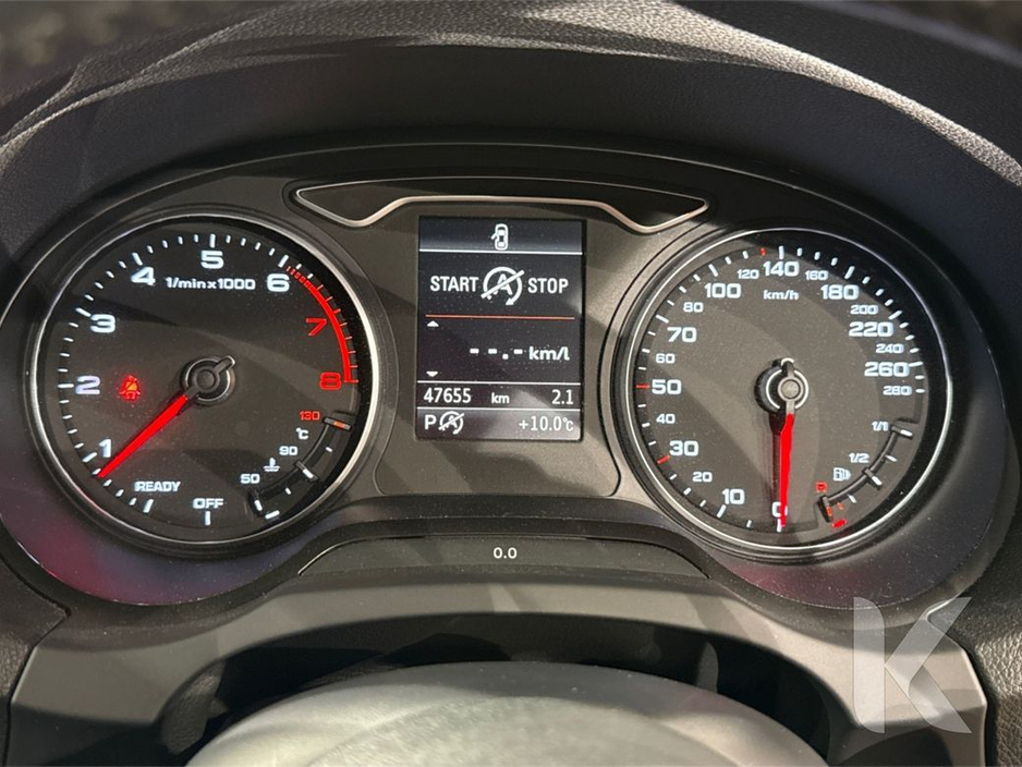 2017 Audi A3 1.4L TFSI AUTOMATIC - ALLOY WHEELS - MULTI FUNCTION STEERING WHEEL - CRUISE CONTROL - HEATING / AC CONTROLS - REVERSE CAMERA €17,950