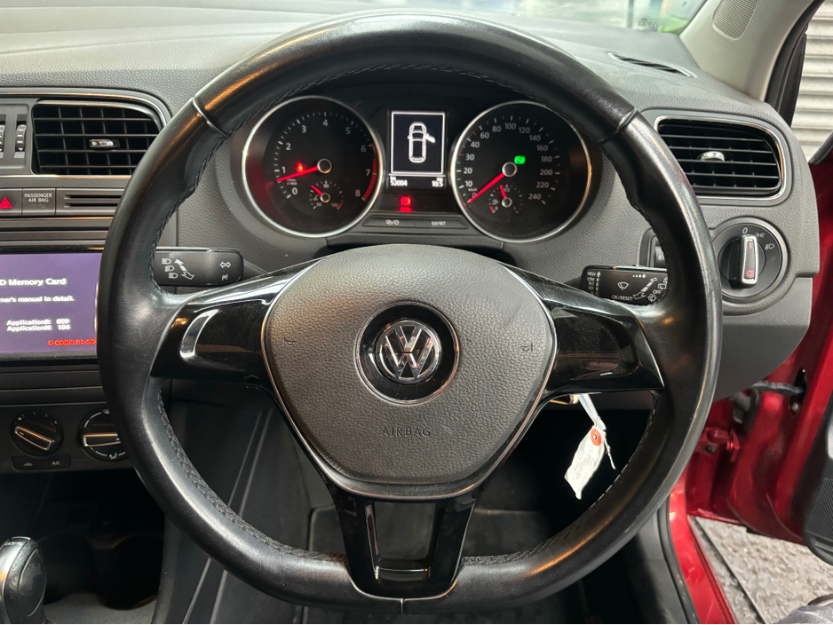 2015 Volkswagen Polo VOLKSWAGEN POLO 1.2 TSI DSG*BLUETOOTH AUDIO*HEATED FOLDING MIRRORS*LOW KLMS*TRADE INS WELCOME* €11,950