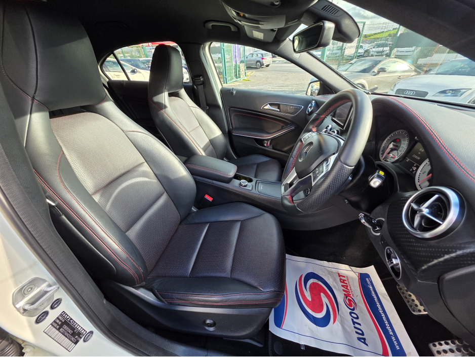 2013 Mercedes-Benz A Class ( 132 REG ) A180 AMG INTERIOR FULL LEATHER  HEATED ELECTRIC SEATS / HI SPEC  LOW ROAD TAX BAND / SIMI DEALER €13,450