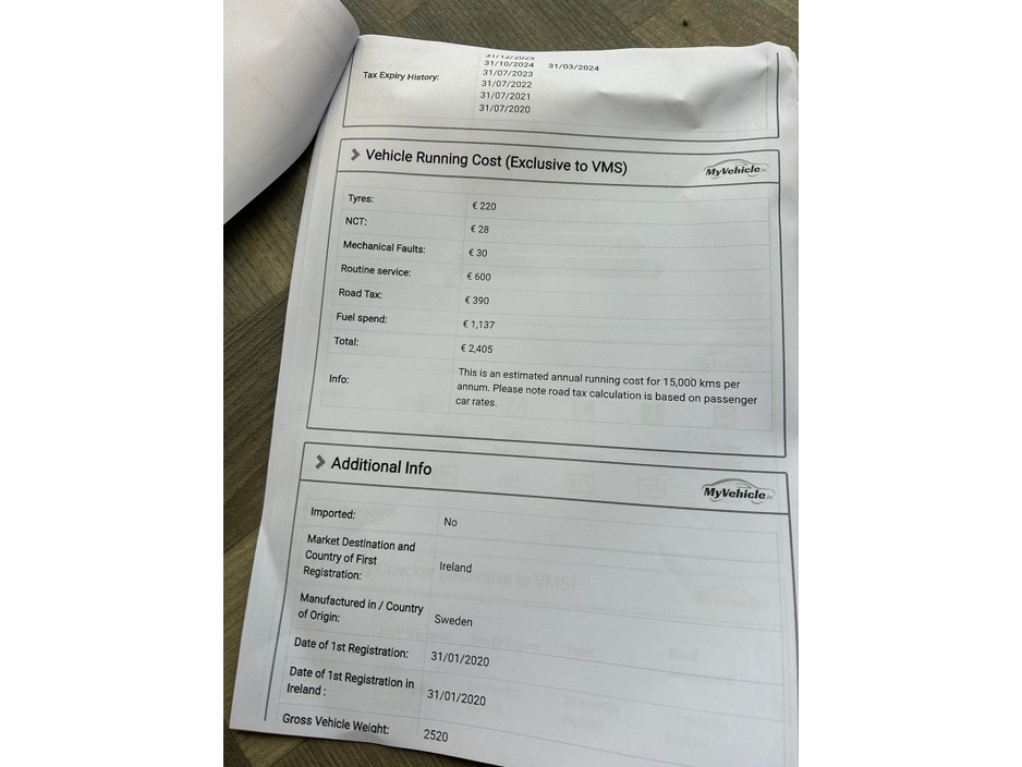 2020 Volvo XC60  €28,850