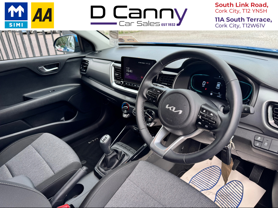 2025 Kia Stonic 1.0 K2 Petrol manual Kia Warranty Till January 2032 €23,995